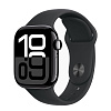 Apple Watch S10 42mm Jet Black Sport Band S/M, Для других стран AW10-7
